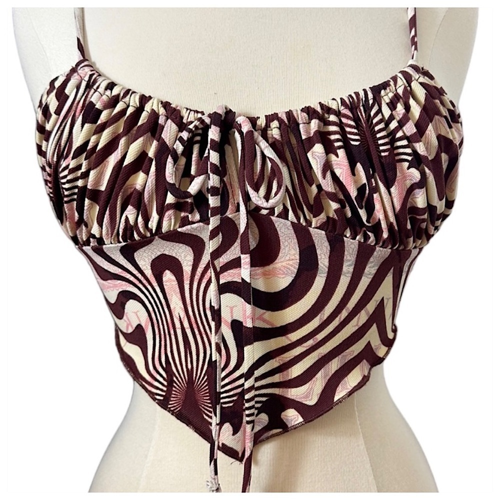 NEW! URBAN OUTFITTERS CROP TOP Stretchy NWT Spring Summer Size Small Festival